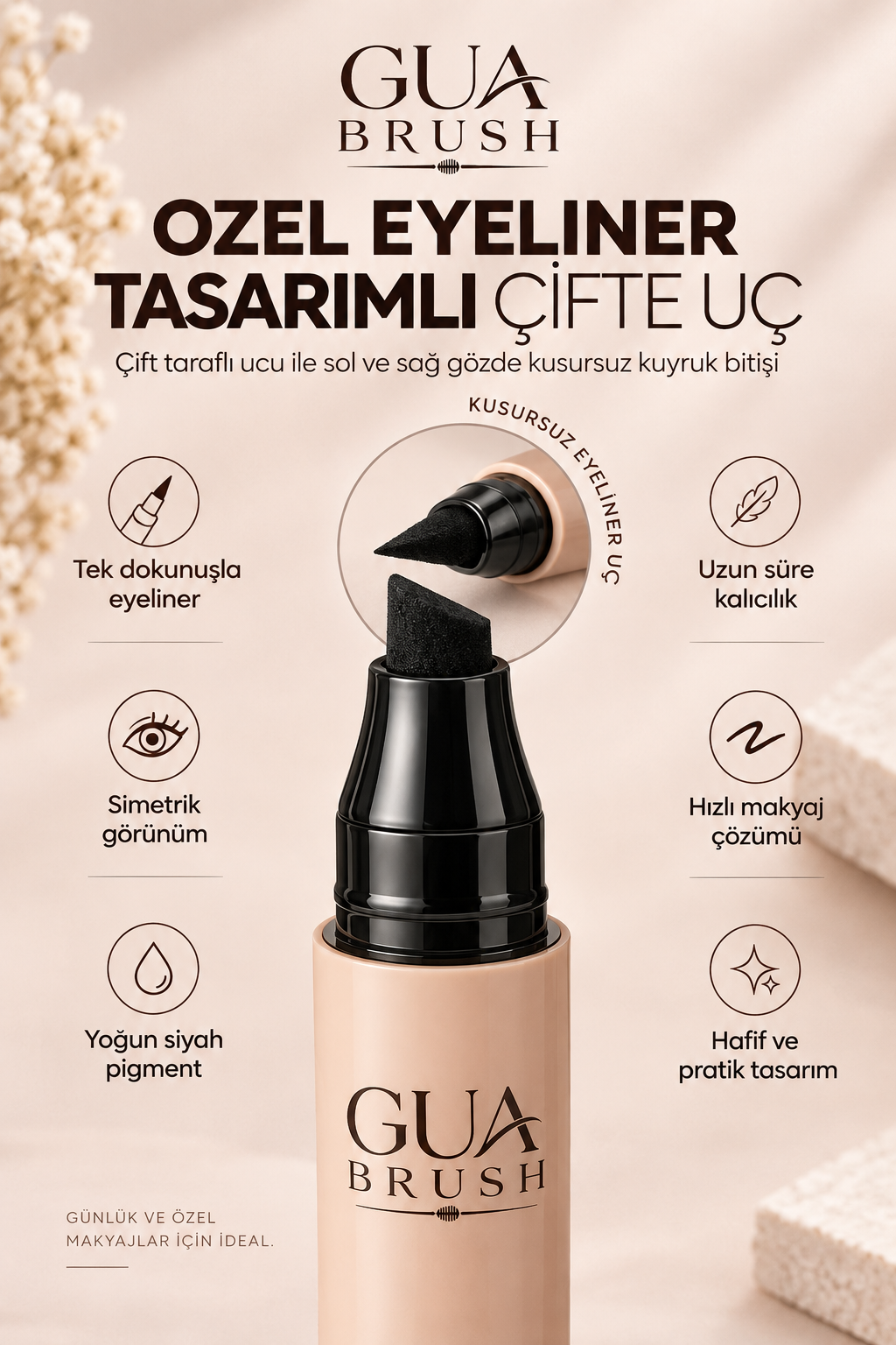 Çift Taraflı Eyeliner Kalemi